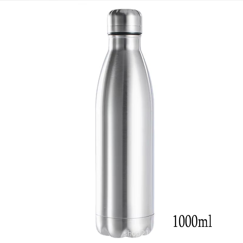 Insulated Sports Water Bottle Portable Vakuumflaska Drink Bottle Cool Water Bottle Sport Cycling Kettle Drinkware