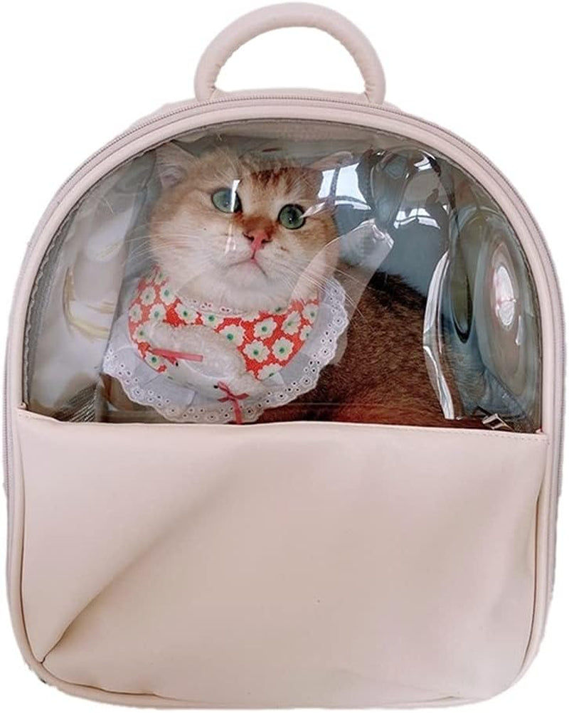 Pet Carry Bag Backpack Pet Bag Breathable Portable Cat Dog Bag One-Shoulder Outing Pet Carrier Bag Walking Outdoors Pet Supplies (Color : A)