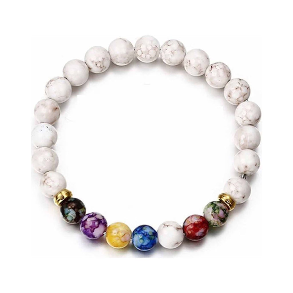 7 Chakras Crystals and Healing Stones Bracelets ,Crystal Bracelet Yoga Beaded Bracelets