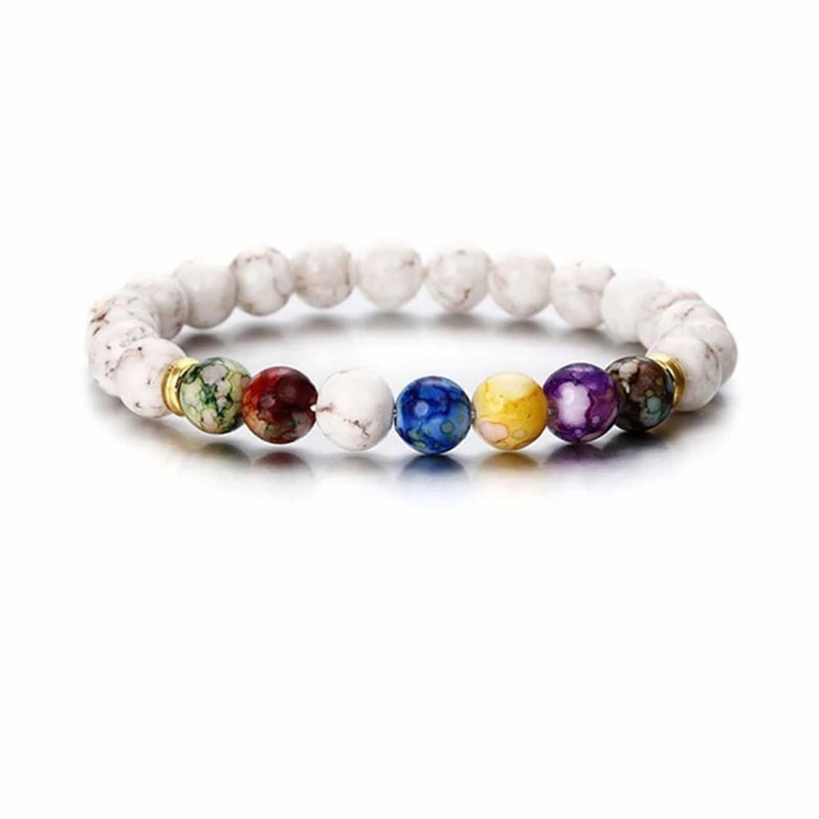 7 Chakras Crystals and Healing Stones Bracelets ,Crystal Bracelet Yoga Beaded Bracelets