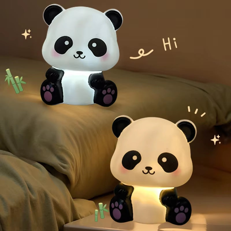 Desk Lamp Desk Accessorie Cute Panda Lamp Wedding Party Favors Gifts Halloween Decoration Bedroom Lamp Accessorie