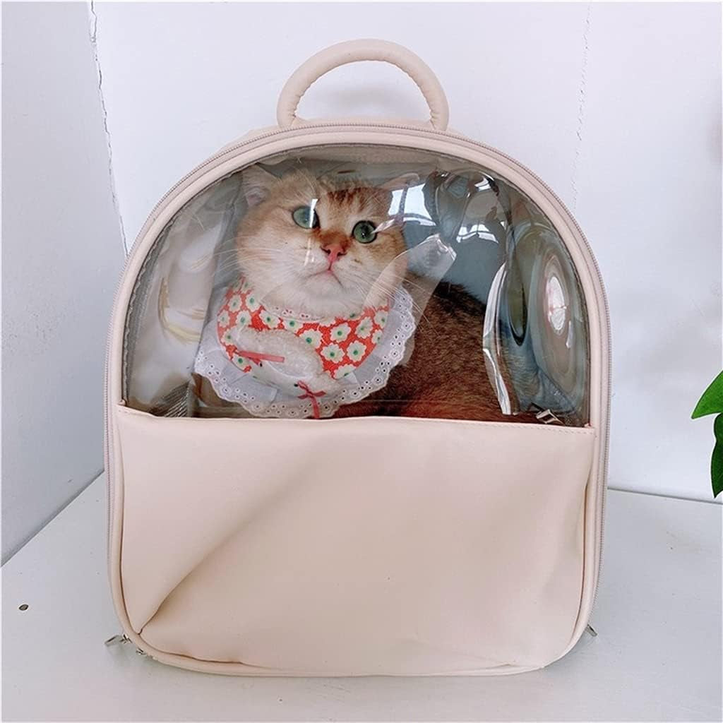Pet Carry Bag Backpack Pet Bag Breathable Portable Cat Dog Bag One-Shoulder Outing Pet Carrier Bag Walking Outdoors Pet Supplies (Color : A)