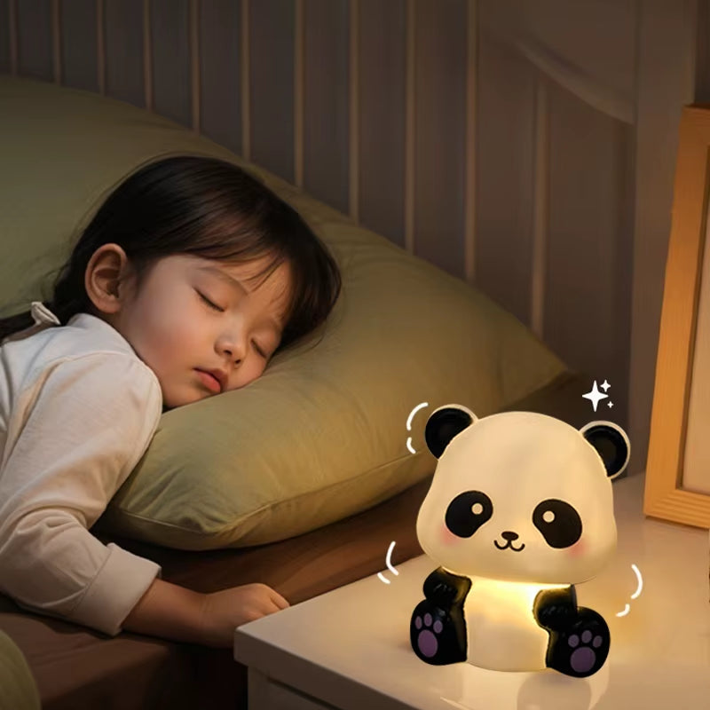 Desk Lamp Desk Accessorie Cute Panda Lamp Wedding Party Favors Gifts Halloween Decoration Bedroom Lamp Accessorie