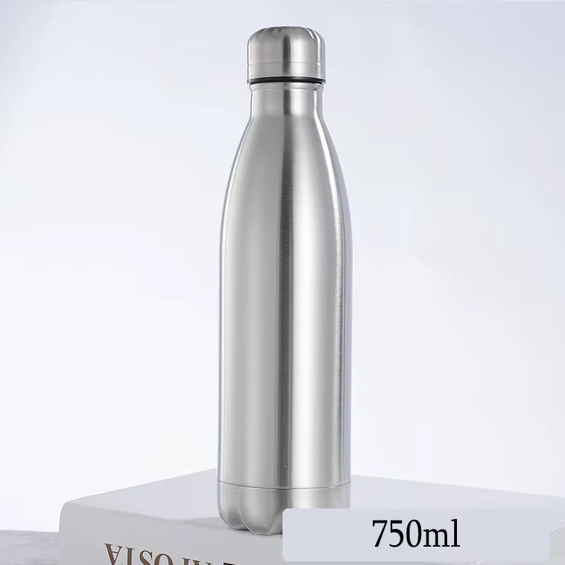 Insulated Sports Water Bottle Portable Vakuumflaska Drink Bottle Cool Water Bottle Sport Cycling Kettle Drinkware